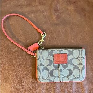 Coach wristlet
